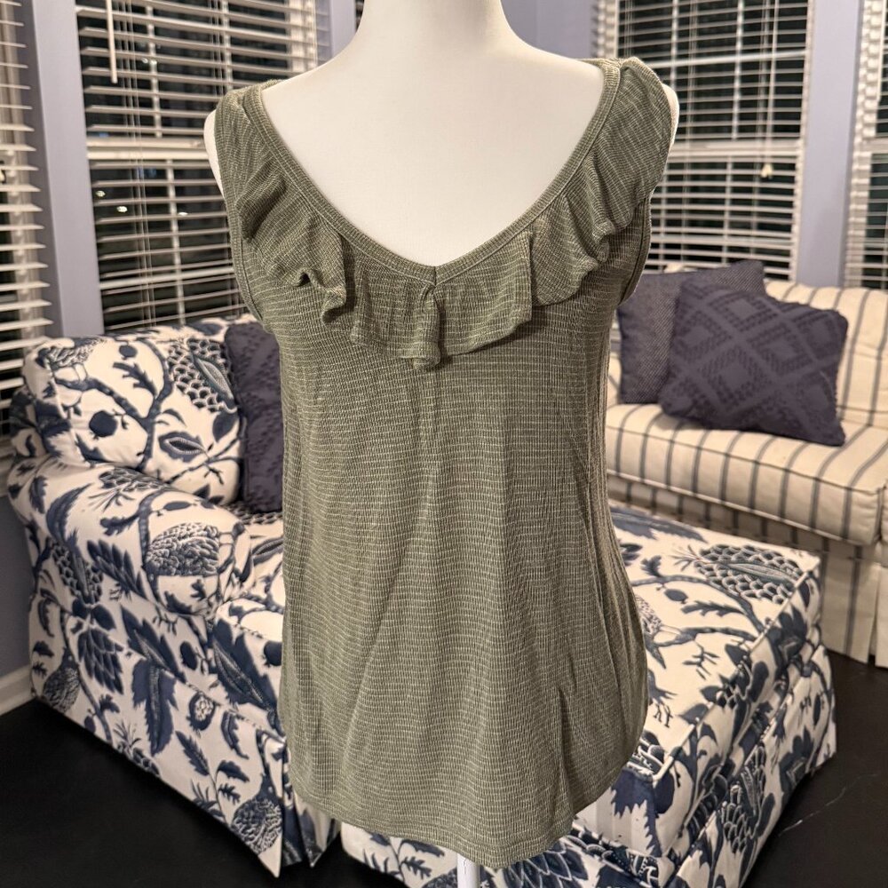 CAbi S Tank Top Moss Green